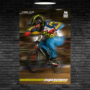 Supercross BMX KJ Romero Poster