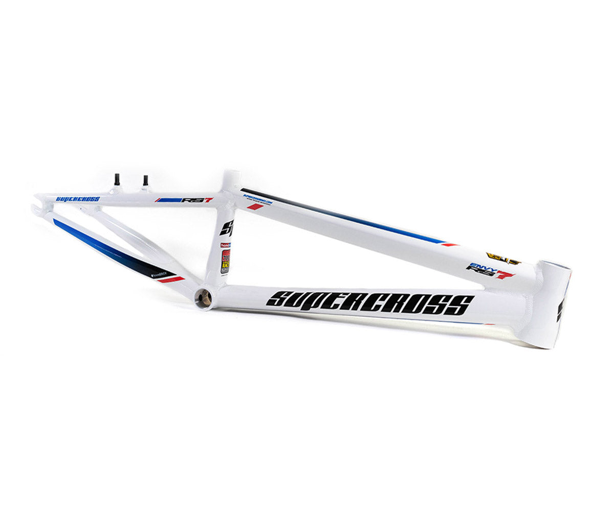Supercross BMX RS7 Aluminum Racing Frame - White