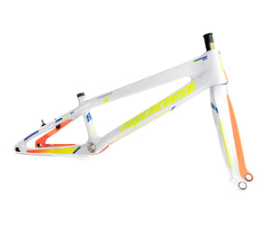 Supercross BMX Vision F1 Carbon Fiber Racing Chassis - Pearl White