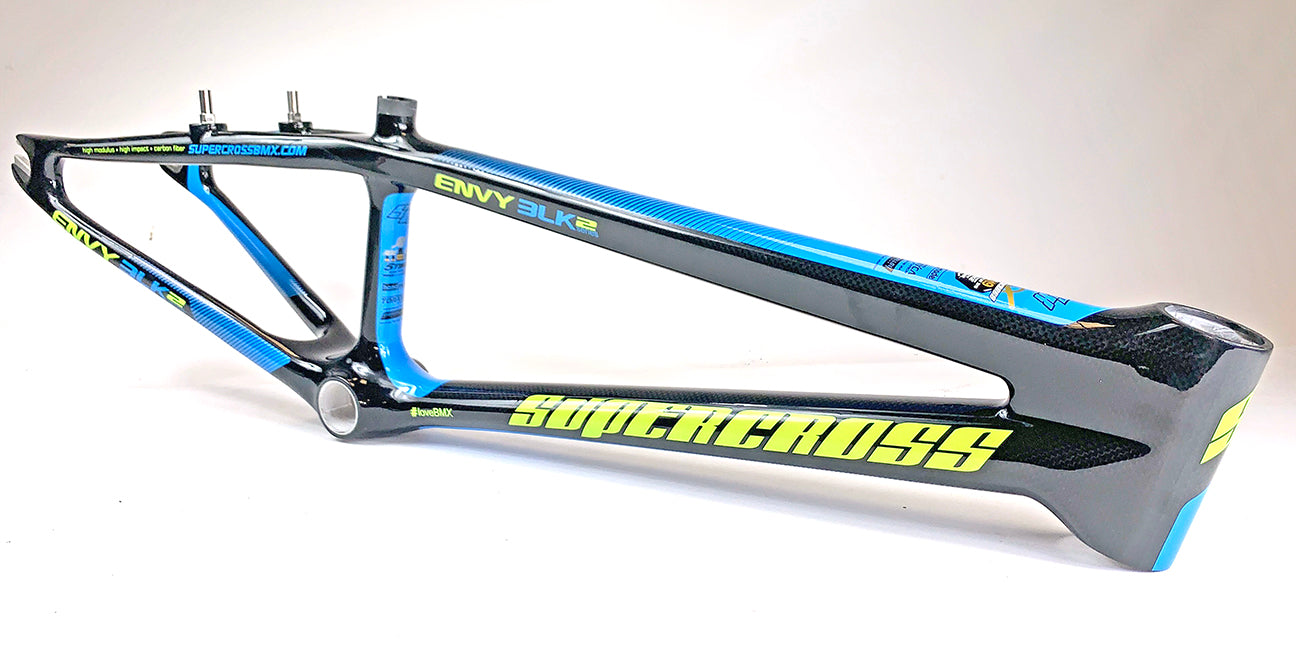 Supercross BMX | ENVY BLK 2 - Carbon Fiber BMX Race Frame - Supercross BMX - BMX Racing 