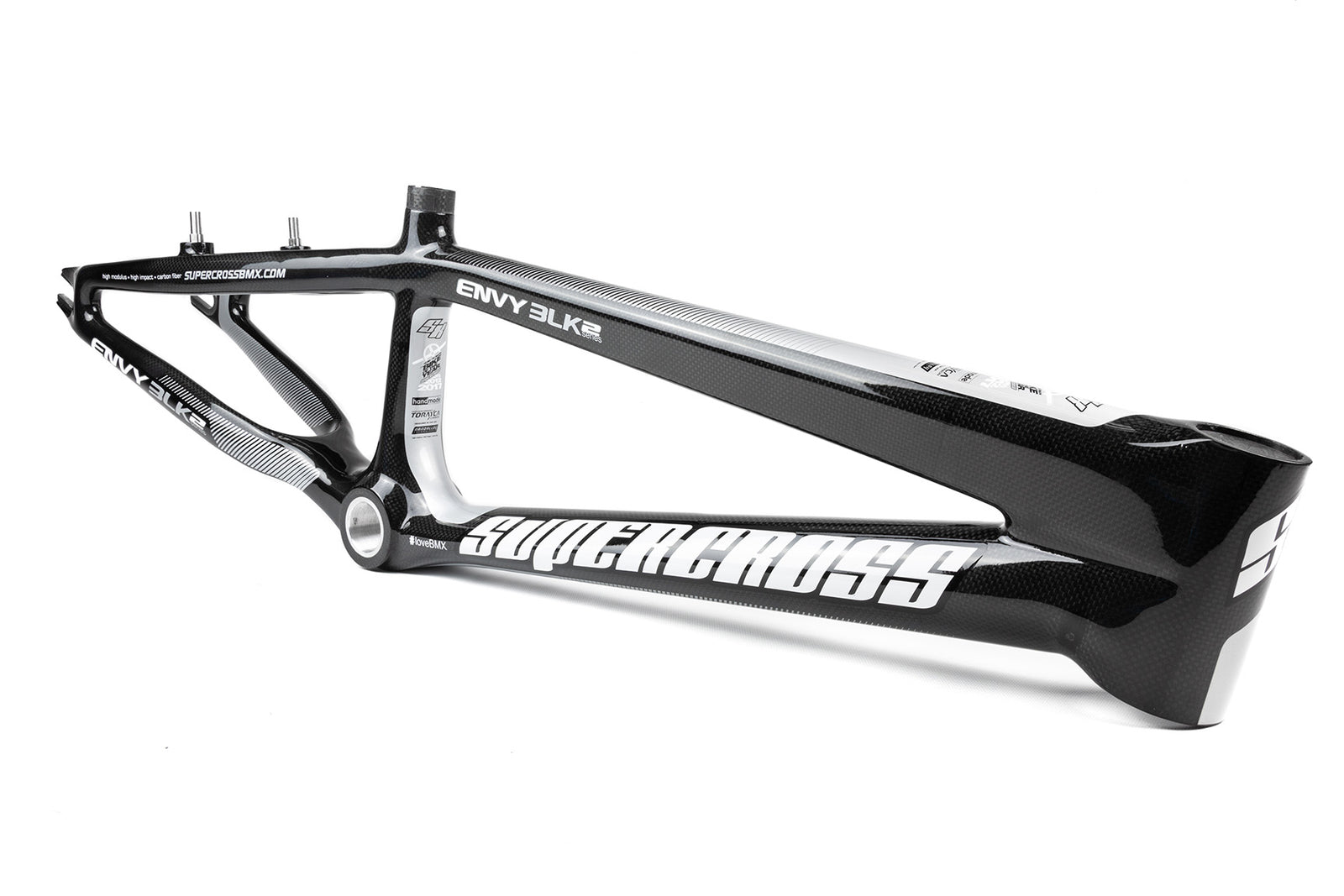 Supercross BMX | ENVY BLK 2 - Carbon Fiber BMX Race Frame - Supercross BMX - BMX Racing 