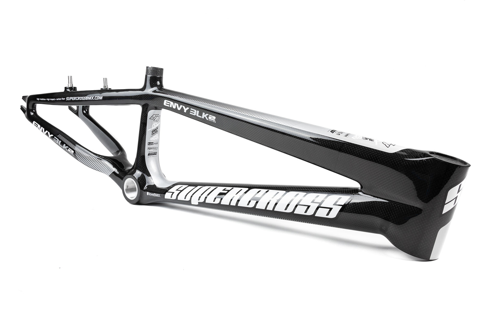 Supercross BMX | ENVY BLK 2 - Carbon Fiber BMX Race Frame - Supercross BMX - BMX Racing 