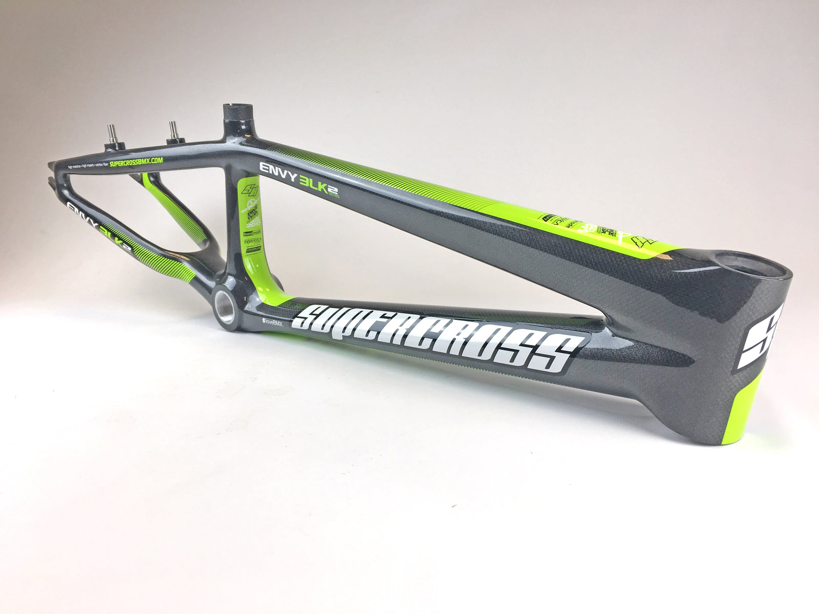 Supercross BMX | ENVY BLK 2 - Carbon Fiber BMX Race Frame - Supercross BMX - BMX Racing 