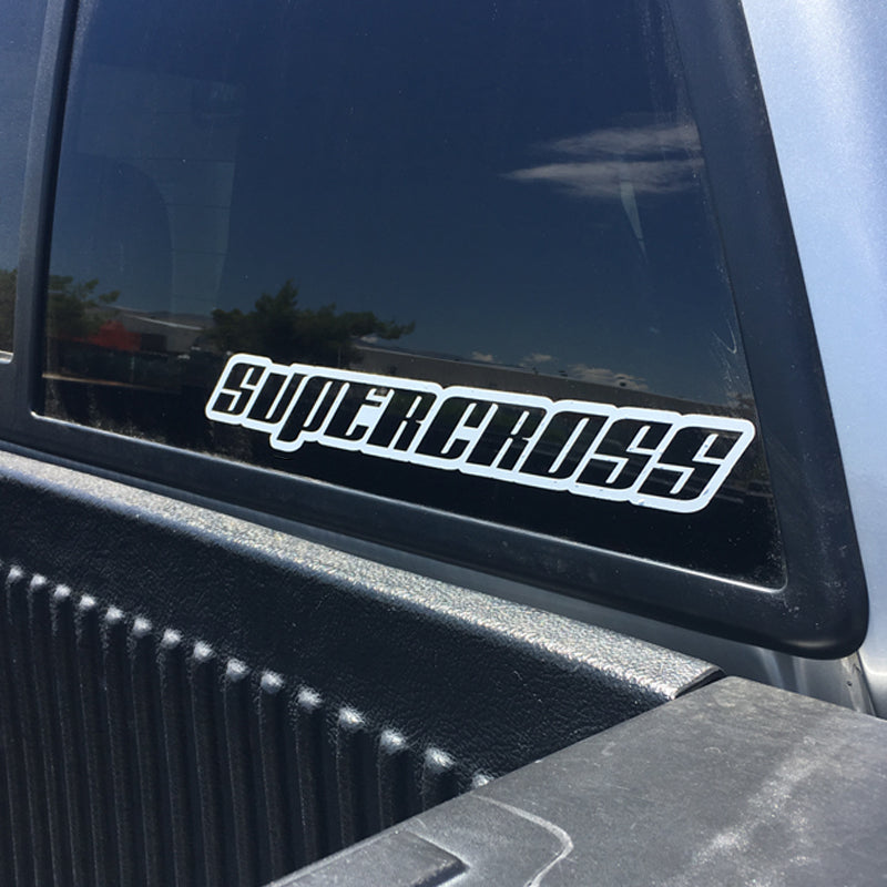 Supercross BMX | Die Cut Window Decal - Supercross BMX - BMX Racing 