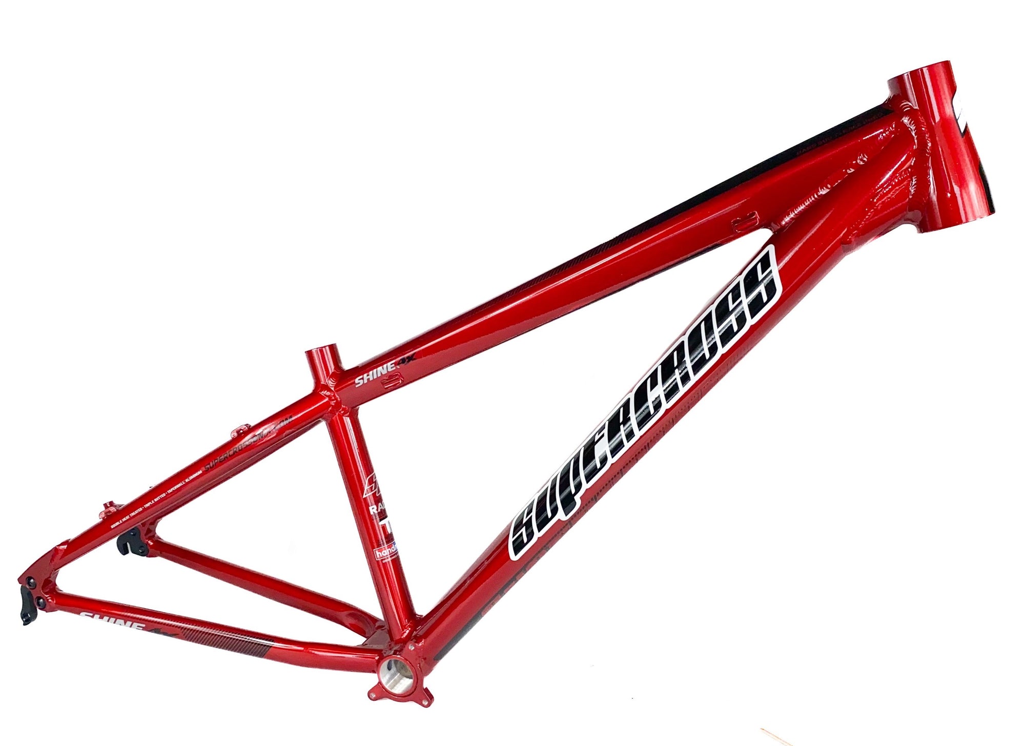 Supercross Shine - 4x Hardtail Aluminum MTB Race Frame - Supercross BMX