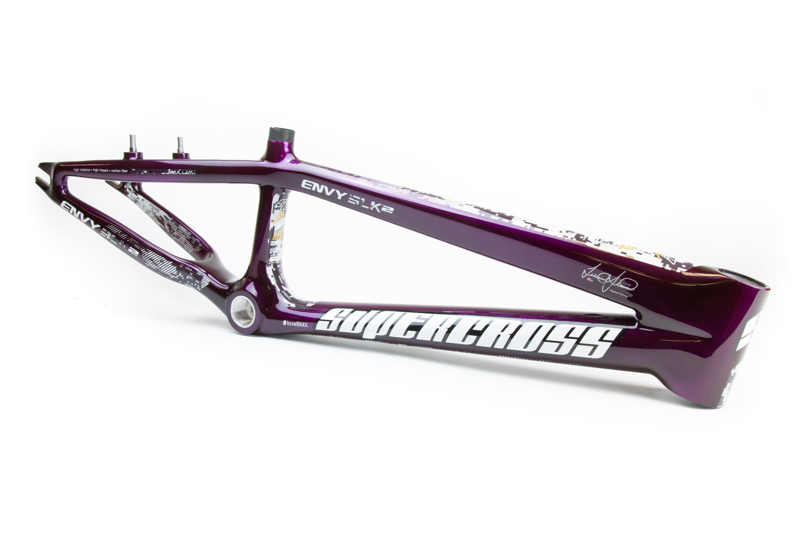 Supercross BMX | ENVY BLK 2 - Carbon Fiber BMX Race Frame - Supercross BMX - BMX Racing 