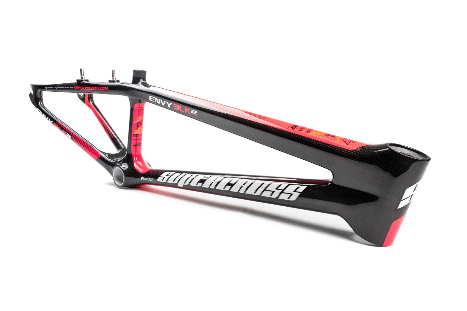 Supercross BMX | ENVY BLK 2 - Carbon Fiber BMX Race Frame - Supercross BMX - BMX Racing 