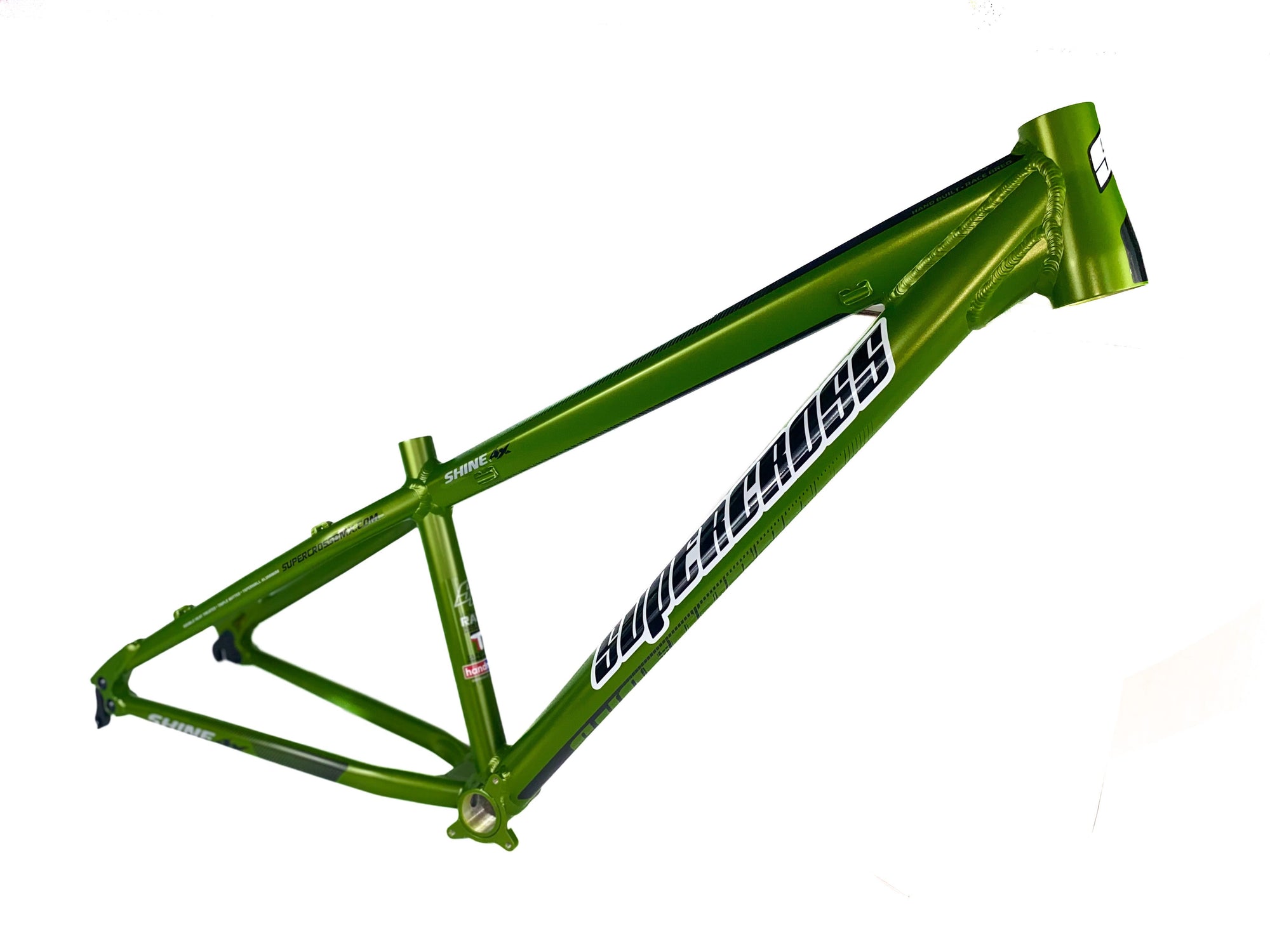 Supercross Shine - 4x Hardtail Aluminum MTB Race Frame - Supercross BMX