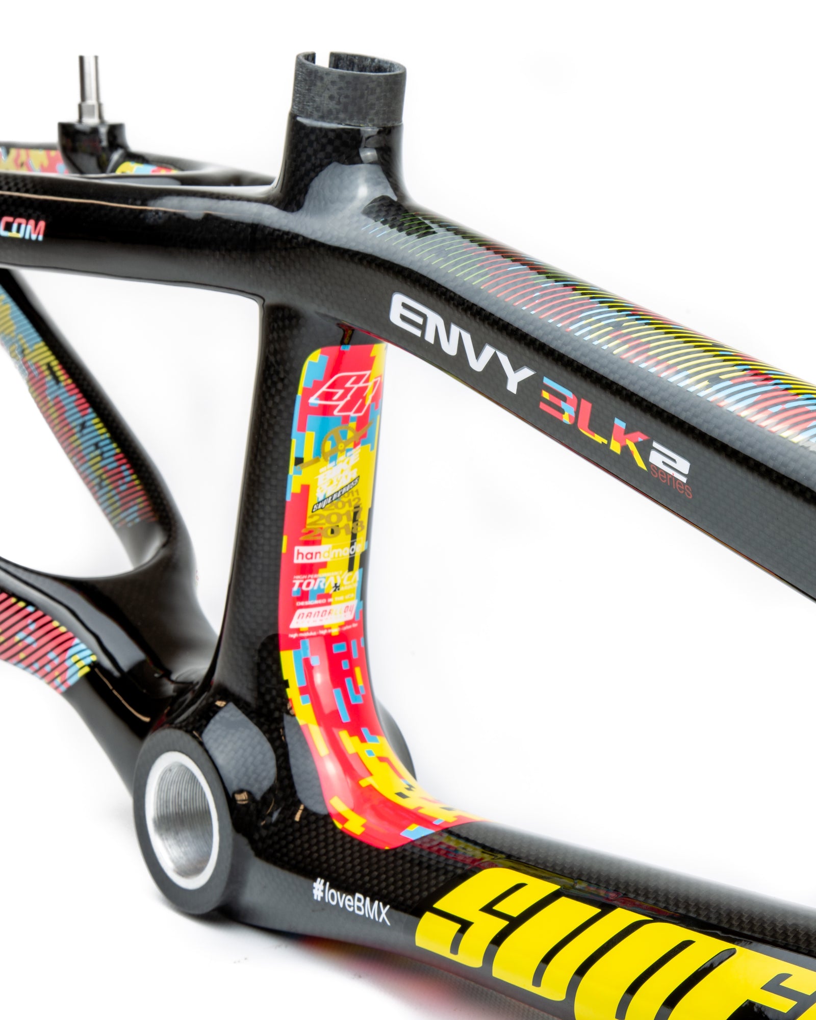 Supercross BMX | ENVY BLK 2 - Carbon Fiber BMX Race Frame - Supercross BMX - BMX Racing 
