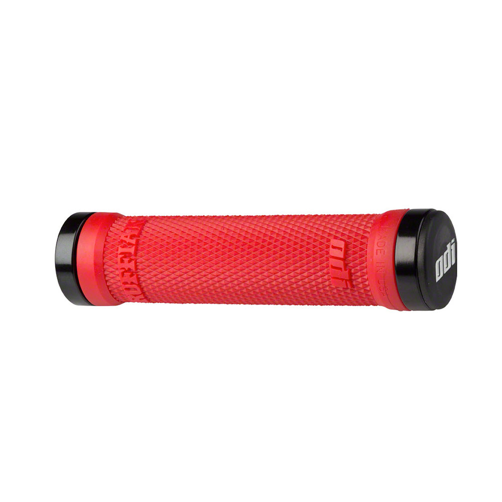 ODI Ruffian Lock-On Grips Red - Supercross BMX