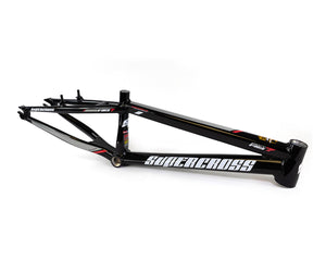 Supercross BMX RS7 Aluminum Racing Frame - Gloss Black
