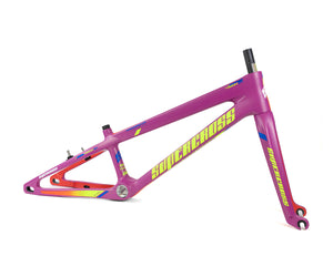 Supercross BMX Vision F1 Carbon Fiber Racing Chassis - Pink