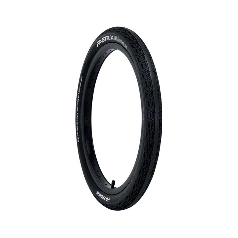 Tioga | FASTR-X BLK LBL Tire - Folding 120 TPI
